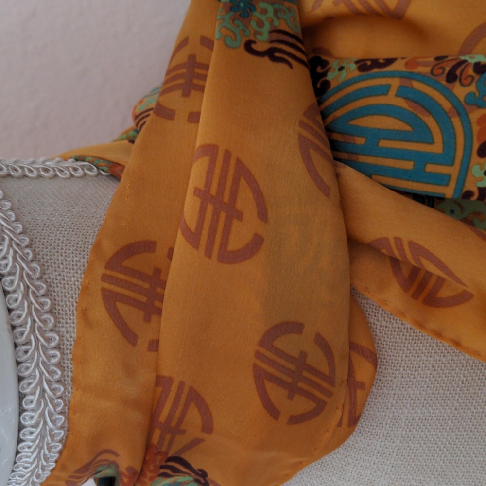 Echo Silk Scarf - image 3